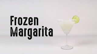 Receita de como fazer um drink Frozen Margarita [upl. by Lazes517]