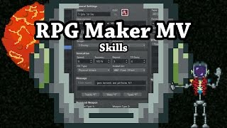 RPG Maker MV Skills Tab [upl. by Hendren]