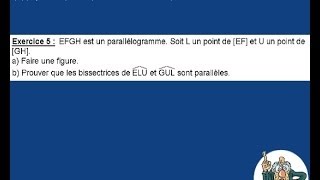 angles et parallélisme 5 5ème [upl. by Ynitsed]