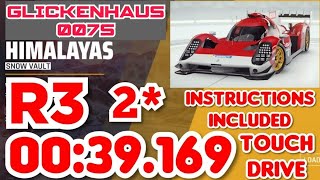 Asphalt UNITE  GLICKENHAUS 007S Grand Prix Round 3  2⭐ Touchdrive  Snow Vault [upl. by Ydnyc]