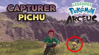 Comment Capturer PICHU dans Légendes Pokémon Arceus [upl. by Rafaelle848]