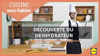 Cuisine 👩‍🍳  Découverte du déshydrateur avec Fabien  Lidl France [upl. by Brunhilda]