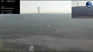 ExoMars parachute high altitude balloon test launch failure 20210603 [upl. by Ailev258]