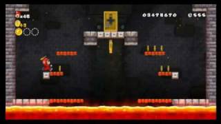 New Super Mario Bros Wii  Star Coin Location Guide  World 5Castle  WikiGameGuides [upl. by Utley]