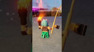 Unter den Teich geglitched   Lego Fortnite [upl. by Einalem]