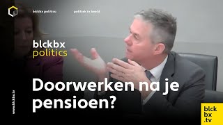 Discussie over doorwerken na je pensioengerechtigde leeftijd Moet dat aantrekkelijker worden [upl. by Ettelrahc]