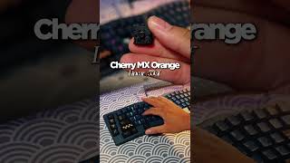 Cherry MX Orange linear switch sound test keyboard banphimco switchreview [upl. by Pfeffer]