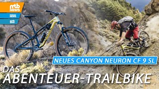 Canyon Neuron 2023 Test Das ultimative Mountainbike in Aktion  TrailBikeAbenteuer [upl. by Ynohtnaluap]