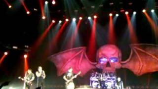 Avenged Sevenfold  Bat Country with fan playing the Bass Billings MT 121211 [upl. by Aivalf807]