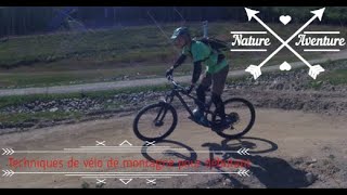 techniques de vélo de montagne débutant [upl. by Charity]