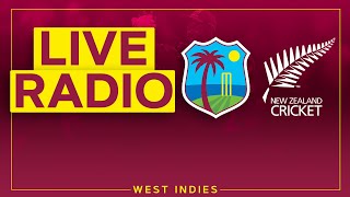 🔴 LIVE RADIO  West Indies v New Zealand  1st T20I [upl. by Oz926]