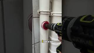 You want to add a drain pipe to the main drain line plumber plumbing [upl. by Whelan]