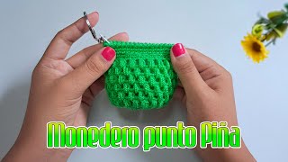 MONEDEROS TEJIDOS A CROCHET CON CIERRE 👛 [upl. by Manella814]