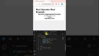 rest operator javascript rest operator method  javascript real example [upl. by Cyrus177]