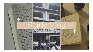 study vlog 📚  first day of school as a transferee student [upl. by Mischa]