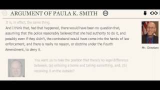 Georgia v Randolph Oral Argument Supreme Court [upl. by Racso23]