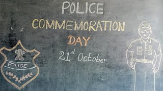 Police Commemoration Day 2024 Police Commemoration Day Speech newvikasenglishmediumschool [upl. by Hesoj727]