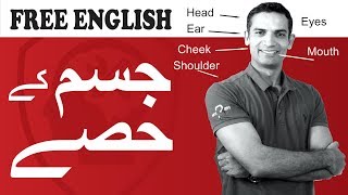 Learn English speaking  How to Pronounce Names of body Parts in English with Muhammad Akmal [upl. by Nitsir236]