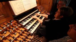 Sarah Soularue in concert at the great CavailléColl organ at St Ouen [upl. by Nonaihr]