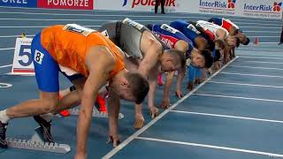 World Masters Athletics Indoor Championships – ToruńM35 60m Hurdles Final [upl. by Rehpinej602]