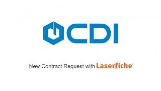 New Contract Request with DocuSign amp Laserfiche by CDI [upl. by Sugden874]