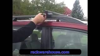 Thule Crossroad Foot Pack 450 for Raised Railing Car Roof Crossbar Racks [upl. by Irik]