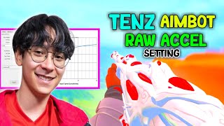 TenZ Raw Accel Settings in VALORANT Aimbot [upl. by Pearle12]