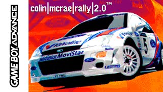 GBA Colin McRae Rally 20 2002 Longplay [upl. by Crispa965]