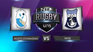 Roots Gymnasium vs Windhoek High School u15 Rugby  3 August 2024 [upl. by Aiyotal]