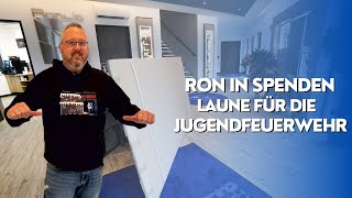 Ron in Spendenlaune  Überraschung für die Jugendfeuerwehr 🚒 [upl. by Cannon228]