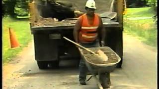 Pothole Repair in Surface Treatment Pavement [upl. by Atinet]