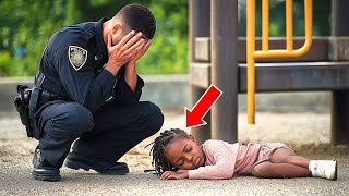 Black Girl Slept In a Playground Every Night When a Cop Finds Out He BREAKS DOWN in Tears [upl. by Drusilla]