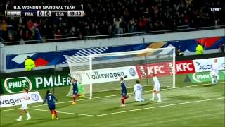 France vs USA Goal But Eugénie Le Sommer Lorient 2015 [upl. by Gilberto]