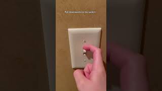 How to turn off a light switch [upl. by Painter]