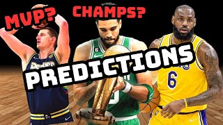 FULL 2024 NBA Season Predictions Standings MVP Champions [upl. by Ettennat]