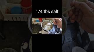 Making eggless mayonnaise at home in just 2 minutes shorts viralvideo vegmayo egglessmayonnaise [upl. by Amhsirak]