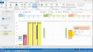 Outlook  Überblick über den Kalender  Teil 01 [upl. by Calendra]