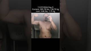 The Journey To Lose 100 lbs Day 9fitness health weightloss weightlossjourney [upl. by Airdnazxela]