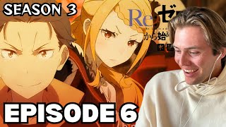 I DIDN’T EXPECT THIS Re Zero Season 3 Episode 6  Reaction [upl. by Shanney]