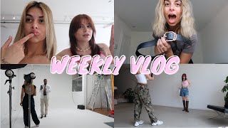 WEEKLY VLOG campaign shoot new apartment Ardene haul amp more [upl. by Lymn685]