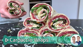 Carpaccio Wraps  Koken amp bakken met SterkInDeKeuken [upl. by Cordey]