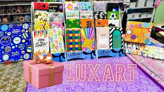 Unboxing papel de regalo y sobrecitos para dinero 🎁  Luxart [upl. by Ennasil]