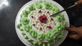 PISTA VANILLA CAKE in malayalam sairas kitchen prasanna vijayan [upl. by Verneuil]