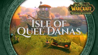 Isle of QuelDanas amp Sunwell  Music amp Ambience  World of Warcraft The Burning Crusade  TBC [upl. by Ellinnet]