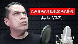 Voz de caricatura  Caracterización de la Voz  Locución  Locutor  Voces  Voz animada  voz anime [upl. by Oinotla]