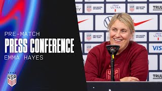 PREMATCH PRESS CONFERENCE Emma Hayes  USWNT vs Korea Republic  May 31 2024 [upl. by Kerby139]