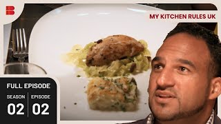 Who Will Master Pheasant Breast  My Kitchen Rules UK  Cooking Show [upl. by Adnilahs313]