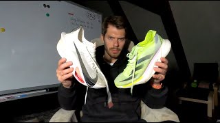 Nike Alphafly 3 vs Adidas Adizero Adios Pro 3 [upl. by Harrak]