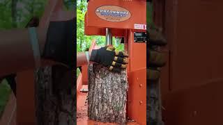 Action Eastonmade AXIS Wood Splitter firewood eastonmade iamcanadian [upl. by Albur]