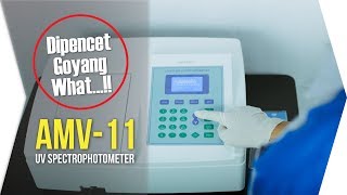 Cara Penggunaan Spectrophotometer AMV11  0281 6572222 CV JAVA MULTI MANDIRI [upl. by Danette49]